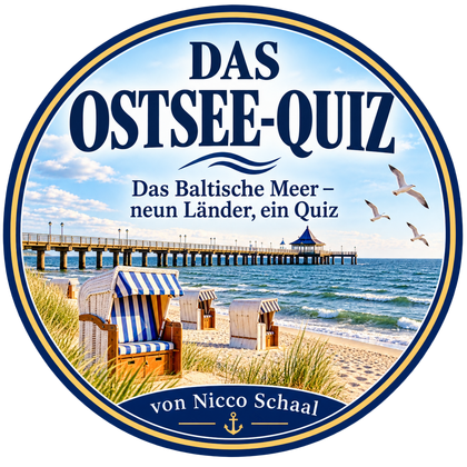 DAS OSTSEE-QUIZ DAS OSTSEE-QUIZ nimmt dich mit auf eine unterhaltsame Entdeckungsreise rund um das Baltische Meer. Erlebe die Ostsee von Deutschland bis Finnland.